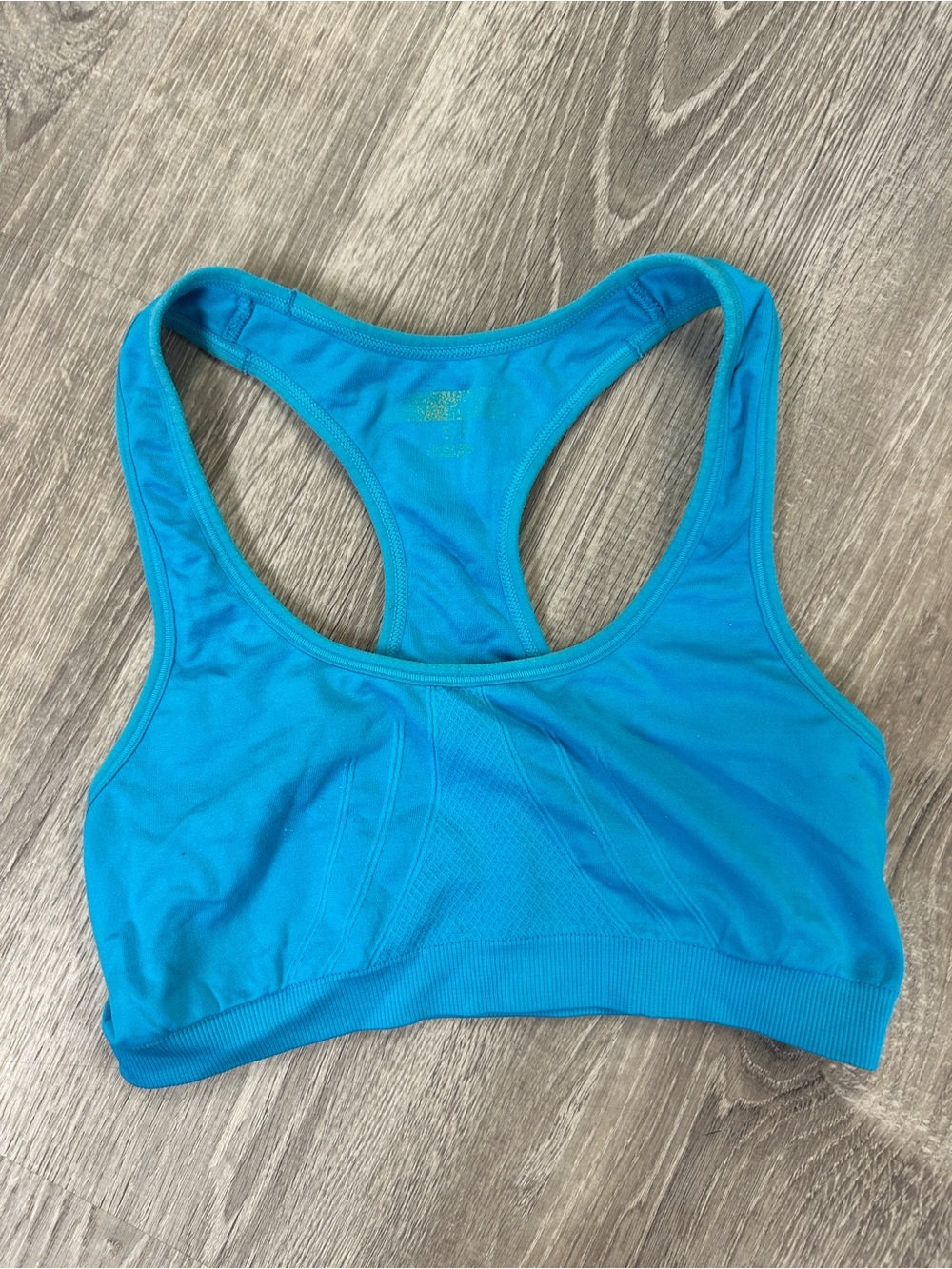 Gymshark racerback sports bra blue
